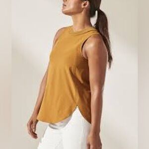 Athleta Women’s Zephyr Tank Tuscan Gold Activewear